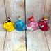 Disney Toys | Disney Store Mega Glitter Princesses Figurines/Cake Toppers Set Of 4 | Color: Green/Pink | Size: Osg