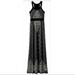 Athleta Dresses | Athleta Rio Black Geometric Racerback Maxi Dress Xlt Tall | Color: Black/Gray | Size: Xl