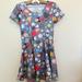 Disney Dresses | Disney “Tsum Tsum” Dress; Size M (7/8). Like New. | Color: Gray | Size: Mg