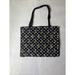 Disney Bags | Mickey All-Over Pattern Polka-Dot Tote Bag Disney Large Cotton Nwt | Color: Black | Size: Os