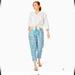 Lilly Pulitzer Pants & Jumpsuits | Lilly Pulitzer 31" Taron Mid-Rise Linen Pant Sz-M | Color: Blue | Size: M