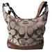 Coach Bags | Coach Signature Zip Top Duffle In Brown | Color: Brown/Tan | Size: Os