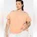 Torrid Tops | 1x - Torrid - Cotton Off Shoulder Smocked Yoke Top New $40 Msrp | Color: Orange/White | Size: Various