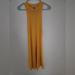 Free People Dresses | Free People Size Small Yellow Lightweight Boho Flowy Tank Mini Dress | Color: Yellow | Size: S