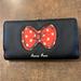 Disney Bags | Authentic Disney Minnie Mouse Clutch Wallet. Good Condition. | Color: Red/White | Size: Os