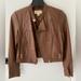 Michael Kors Jackets & Coats | Michael Kors Leather Jacket | Color: Brown | Size: 6