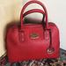 Michael Kors Bags | Michael Kors Large Classic Saffiano Red Leather Satchel/Crossbody | Color: Gold/Red | Size: See Photos/Large