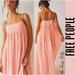 Free People Dresses | Free People Maxi Dress Slip Embroidered Cotton Spring Summer Crochet | Color: Orange/Pink | Size: S