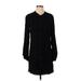 Splendid Casual Dress - Shirtdress: Black Print Dresses - Women's Size Small