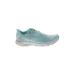 New Balance Sneakers: Teal Print Shoes - Women's Size 8 1/2 - Round Toe