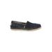 TOMS Flats: Blue Print Shoes - Women's Size 8 1/2 - Round Toe