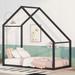 Twin Size Versatile Design Metal House Roof Bed kids Bed,Open And Spacious Design