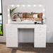 Boahaus LLC Vanity Wood in White | 61.02 H x 56.3 W x 20.08 D in | Wayfair W.16.40-23-6105-12B-6209-07