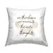 Stupell Industries Narrate The Cat's Thoughts Humor Outdoor Printed Pillow by Daphne Polselli /Polyfill blend | 18 H x 7 W x 18 D in | Wayfair