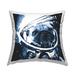 Stupell Industries Astronaut Pug Dog Outer Space Helmet Outdoor Printed Pillow by Daphne Polselli /Polyfill blend | 18 H x 18 W x 7 D in | Wayfair