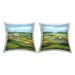 Stupell Industries Rural Countryside Farm Landscapes 2 Piece Outdoor Printed Pillow Set by Grace Popp | 18 H x 18 W x 7 D in | Wayfair