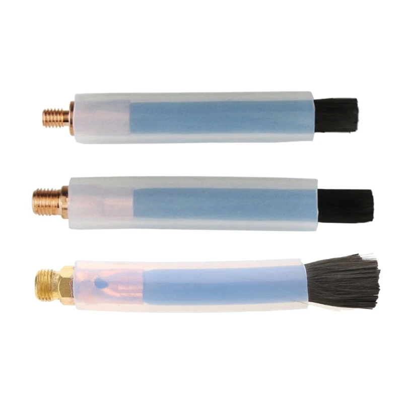 6/8/10 mm Beizbürste Schweißreinigungswerkzeug Kohlefaserbürste Schweißbürste Image