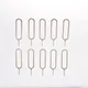 10pcs SIM Karte Tray Entfernung Stoßen Pin Universal Sim Karte Tray Pin Remover Stoßen Pin Nadel