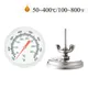 50℃-400℃/100°F-800°F 52mm Edelstahl BBQ Smoker Grill Temperaturmessgerät Grillthermometer