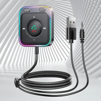 Bluetooth-kompatibler 5,3 Funke mp fänger Dual-Mikrofone Auto-Audio-Stereo-Rausch unterdrückung Image