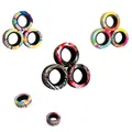 Ensemble d'anneaux magnétiques Spinner Fidget Toy aimants pour les doigts instituts d'anlande