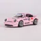 Hobby Fans & dcm 1:64 Sänger 930 Turbo Studie rosa #43 Legierung Modell auto