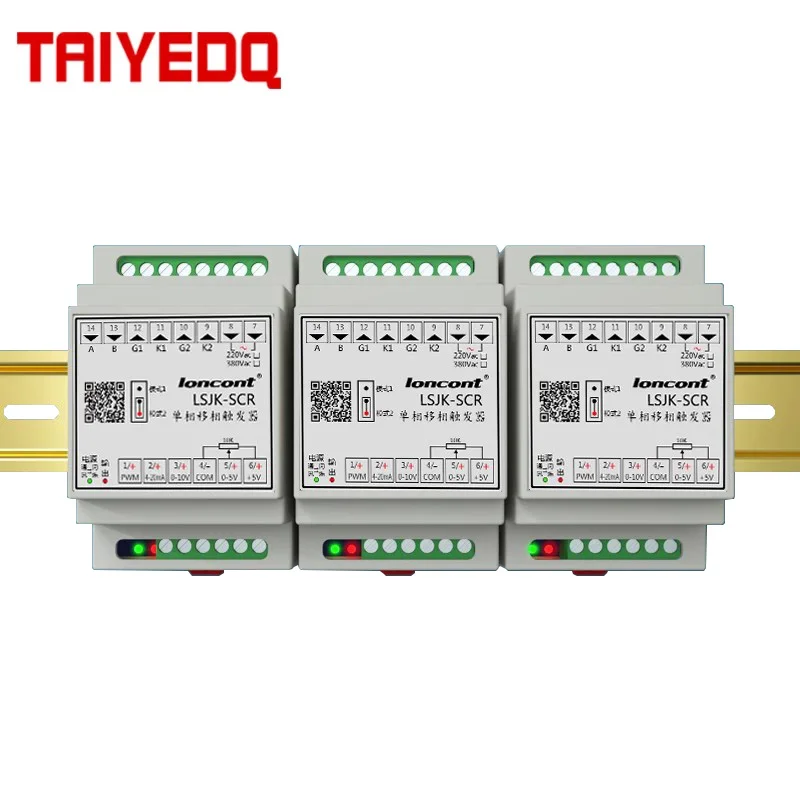 1pc LSJK-SCR einphasigen Thyristor Trigger Board Cycle Controller rs485 Steuerung für Thyristor Phase-Shifting Trigger Image