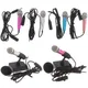 Tragbare 3 5mm Stereo Studio Mic KTV Karaoke Mini Mikrofon Für Handy PC Mic größe: app. 5 5 cm * 1 8