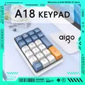 Aigo-Mini clavier mécanique sans fil A18 clavier numérique accessoire pour ordinateur bureau