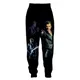 Pantalon de jogging imprimé 3D Johnny Hallyday pour hommes et femmes pantalon de sport décontracté