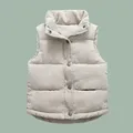 Gilets épais en velours côtelé pour enfants vestes en coton glaçure manteau chaud pour filles et