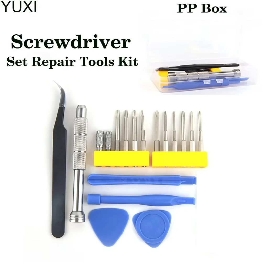 1Set Schraubendreher-set Reparatur Tools Kit für Schalter NS Neue 3DS XBOX One PS4 schlank Wii NES SNES DS Lite GBA PSP Gamecube Konsolen Image