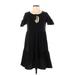 J.Crew Casual Dress - DropWaist: Black Dresses - Women's Size 2X-Small