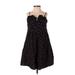 Madewell Cocktail Dress - Mini: Black Dresses - Women's Size 2
