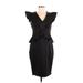 Ted Baker London Casual Dress - Sheath: Black Dresses - New - Women's Size 8