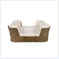 Red Barrel Studio® Modern Outdoor Patio Wicker Furniture Sofa Set w/ Thick Cushions in Brown | Wayfair 77C15B38E3B9489BADF8996FAA8910AE
