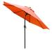 Arlmont & Co. 9' Patio Umbrella Outdoor Table Umbrella w/ 8 Sturdy Ribs in Orange | Wayfair 7D7759B26D3448F38B4506EE0A758974