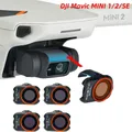 1/4/6pcs DJI Mini 2 Camera Lens Filter for DJI Mavic MINI 1/2/SE Drone Filter Set UV/CPL/4ND PL/8 ND