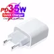 PD 35W Fast Charger For iPhone 13 12 11 14 15 Pro Max USB C Charger For iPhone 7 8 Plus X XR XS