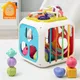 Montessori Toy Baby Activity Cube Shape Blocks Sorting Nesting Piano Game Early Educational Toys For