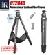 INNOREL CT284C Compact Carbon Fiber Tripod Heavy Duty Travel Camera Stand with Stone Bag for DSLR