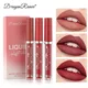 Velvet Matte Lip Gloss Set Waterproof Long-wear Liquid Lipstick Lip Colour Lips Daily Makeup Women