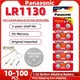 10-100PCS Panasonic Alkaline Button Cell Battery 189 LR1130 AG10 SR1130 389 LR54 SR54 1.5V For Watch