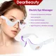 EMS Micro Current Pulse Eye Massager Heating Therapy Eye Beauty Device Relieves Eye Fatigue Fades