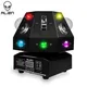 ALIEN 4 IN 1 DMX RGBWY LED Moving Head Beam Point Rainbow Green Laser DJ Disco Party Dance Wedding