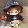 20cm Cotton Doll Sweet Girl Plush Stuffed Toys Soft Baby Idol Dolls Customization Fans Collections