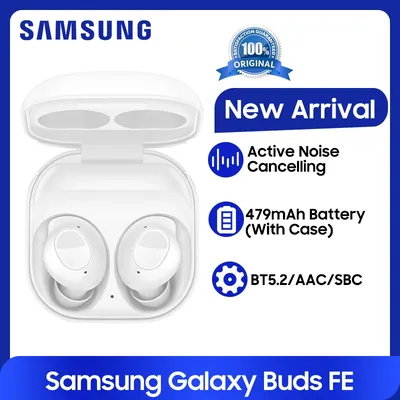 Original Samsung Galaxy Buds FE True Wireless Earphone Bluetooth 5.2 Active Noise Cancelling TWS