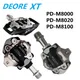 Shimano DEORE XT PD-M8000/M8100/8020 Self-Locking SPD Pedals MTB Components Using for Bicycle Racing