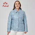 Astrid Women's Spring Jacket 2023 Padded Coat Women Parkas Quilted Fashion Stitching Female Clothing