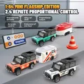 1/64 Mini RC Car 2.4G auto telecomandate modello di camion in lega alla deriva con veicoli